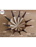 Mix wood Maple & Rose...