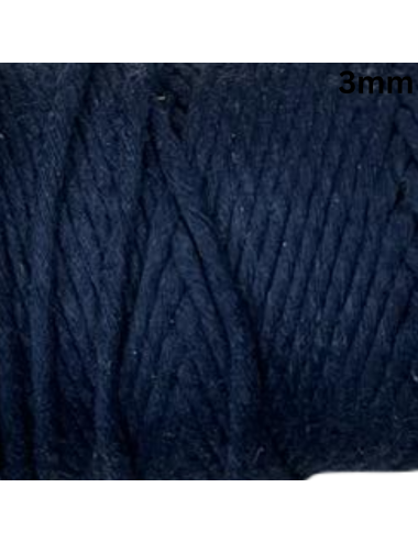 Macrame Cords UnTwisted 3mm...